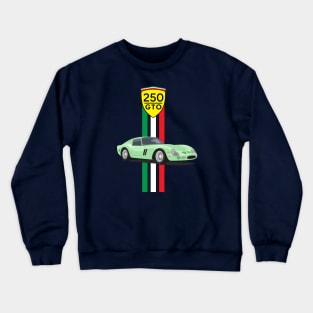 The supercar 250 gto racing green light Crewneck Sweatshirt